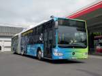 Seit anfangs Mai testen die Basler Verkehrsbetriebe einen neuen Hybrid Bus vom Mercedes.