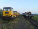 Verschiedene SKL´s der DB am Zementwerk Karsdorf; Juni 2007 (Foto: Martin Straubel)